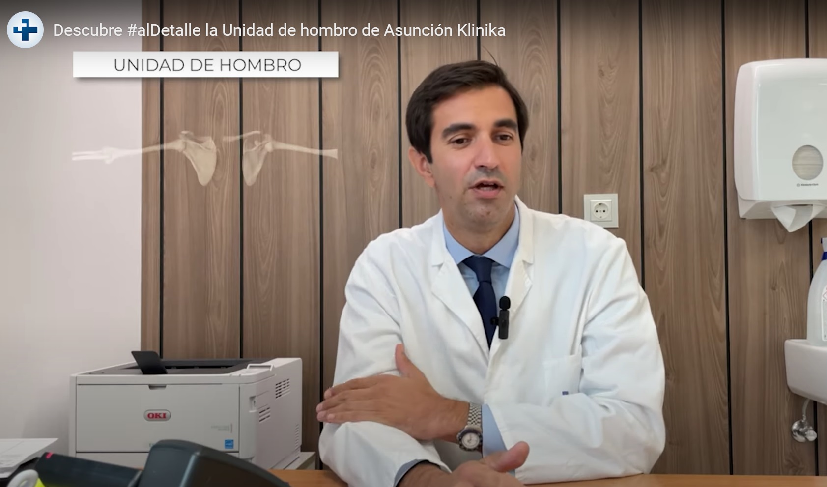 Dr. Federico Alfano, responsable de la Unidad del Hombro de Asunción Klinika