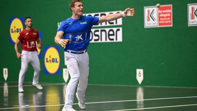En imágenes: Duelo entre Ezkurdia-Albisu y Artola-Rezusta en Barakaldo en el Masters CaixaBank.