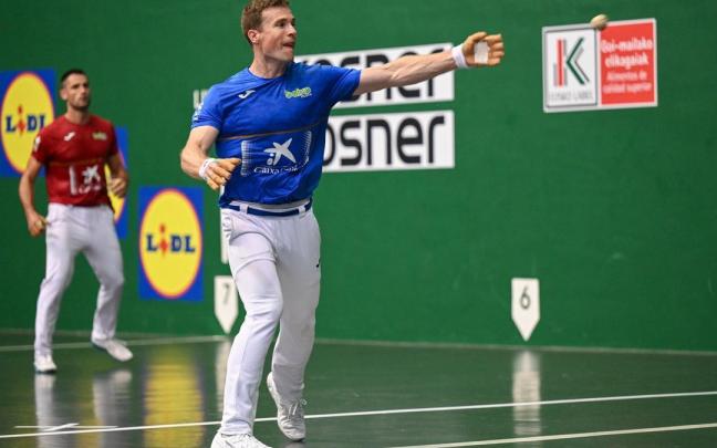 En imágenes: Duelo entre Ezkurdia-Albisu y Artola-Rezusta en Barakaldo en el Masters CaixaBank.