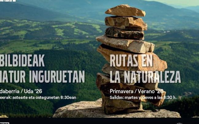 Gasteizko Udalak 55 urtetik gorakoentzako hamar natur ibilbide antolatu ditu udaberri honetarako.