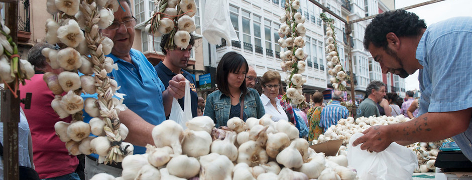 Feria de los ajos. Ayuntamiento de Vitoria-Gasteiz