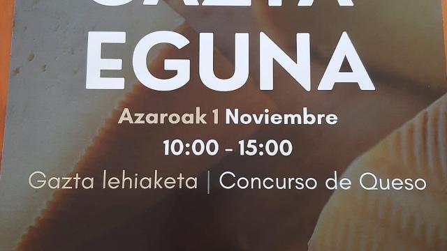 Feria del queso de Trucios 2025.