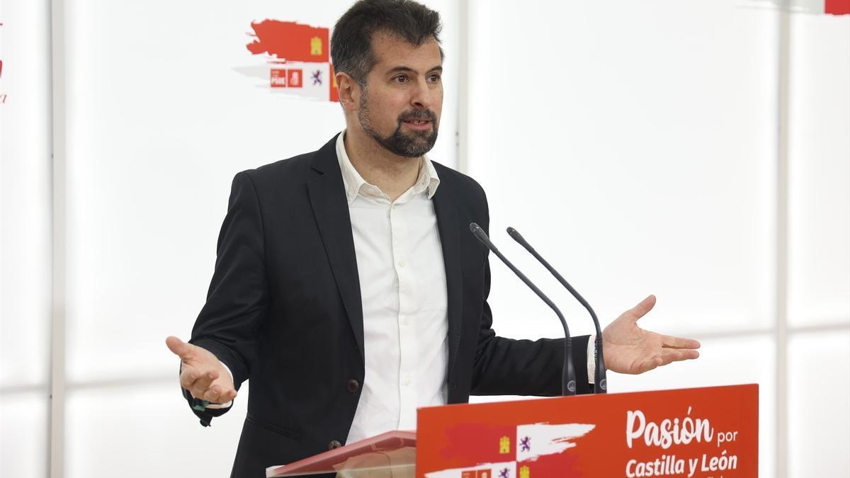 Tudanca comunica su renuncia a concurrir a las primarias del PSOE en CyL.