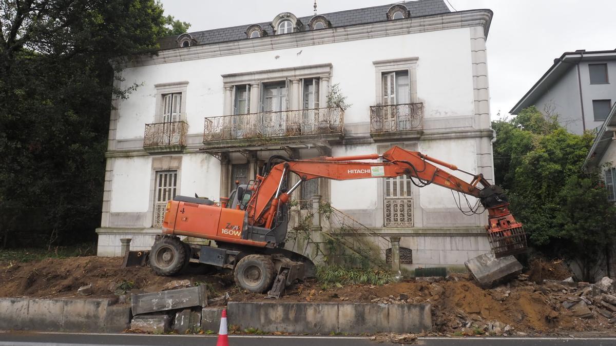 Villa Marzo, edificio para el que se contempla un posible aprovechamiento como establecimiento hotelero.