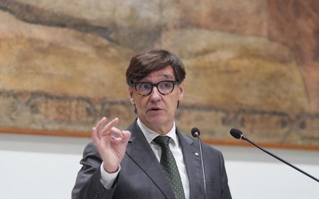 El presidente de la Generalitat de Catalunya, Salvador Illa