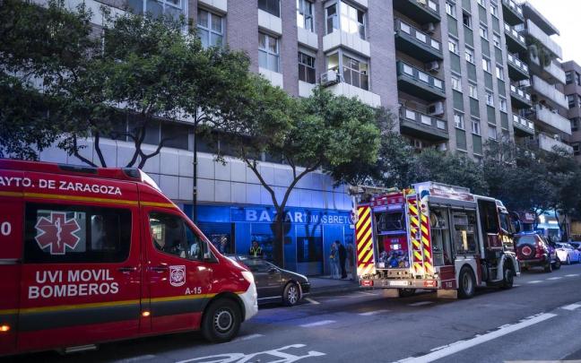 Varias dotaciones de bomberos, Zaragoza. / EP Varias dotaciones de bomberos, Zaragoza.