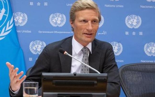 El director ejecutivo adjunto del Programa Mundial de Alimentos de la ONU, Carl Skau El director ejecutivo adjunto del Programa Mundial de Alimentos de la ONU, Carl Skau