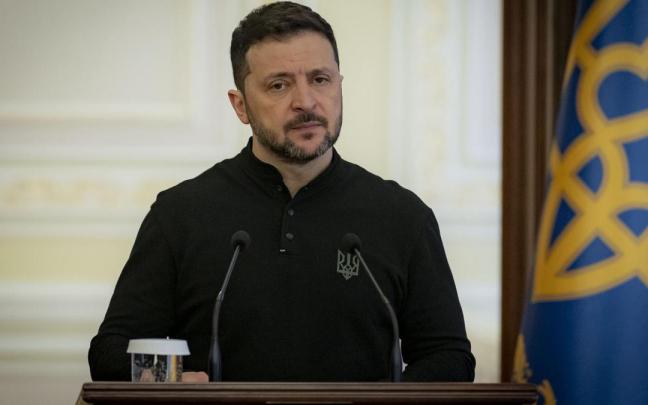 El presidente ucraniano Volodymyr Zelenskyy