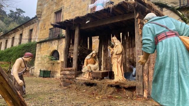 El portal de Belén en Narros.