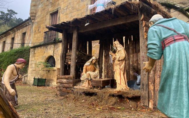 El portal de Belén en Narros.