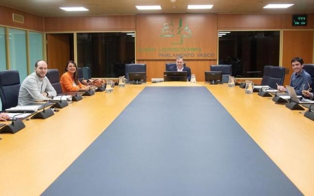 Ponencia del Parlamento Vasco para estudiar las enmiendas la Ley vasco de Cooperación y Solidaridad.