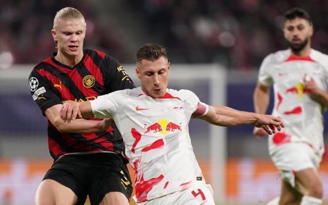 El Leipzig empató con el Manchester City El Leipzig empató con el Manchester City