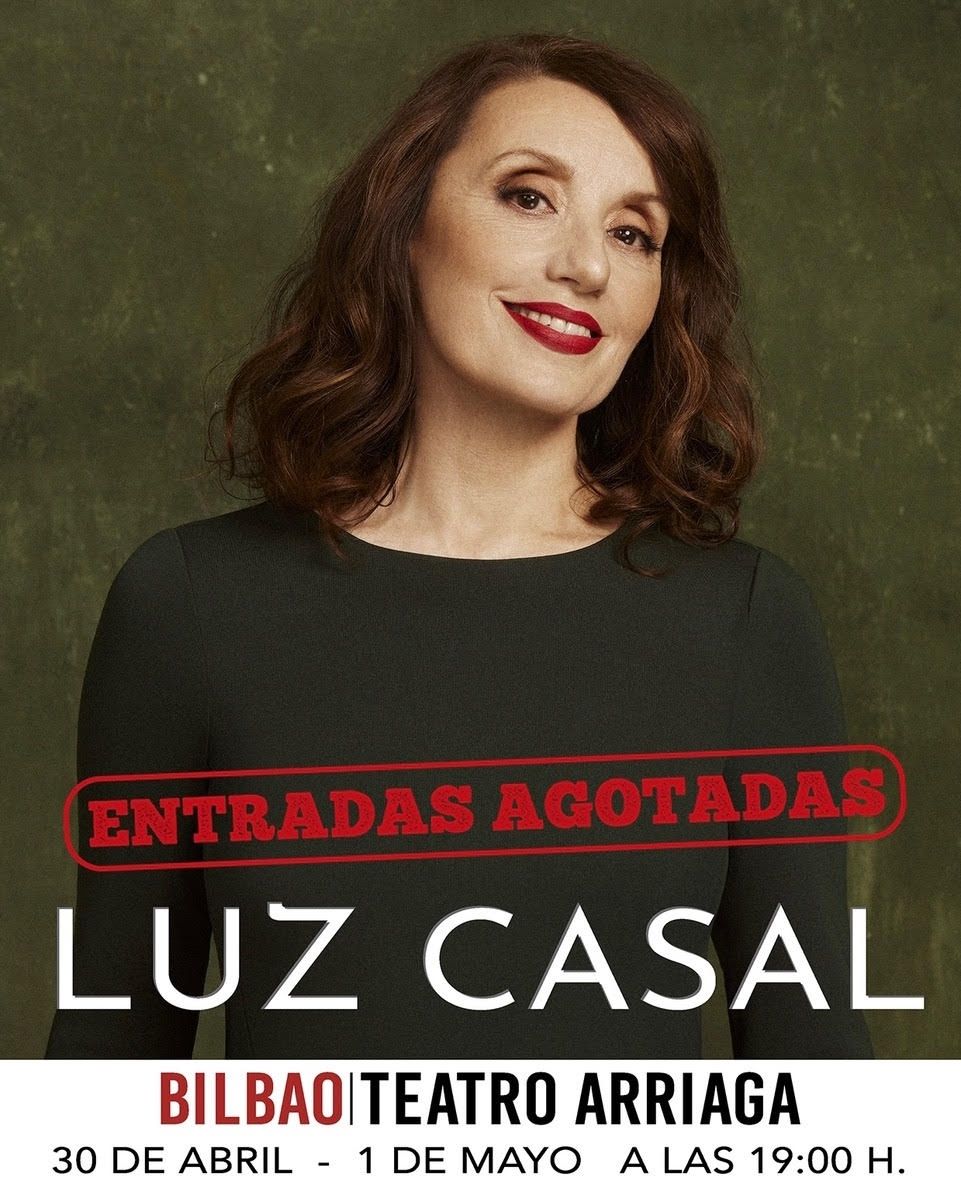Luz Casal vuelve a colgar el cartel de no hay entradas para el 30 de abril en el Teatro Arriaga