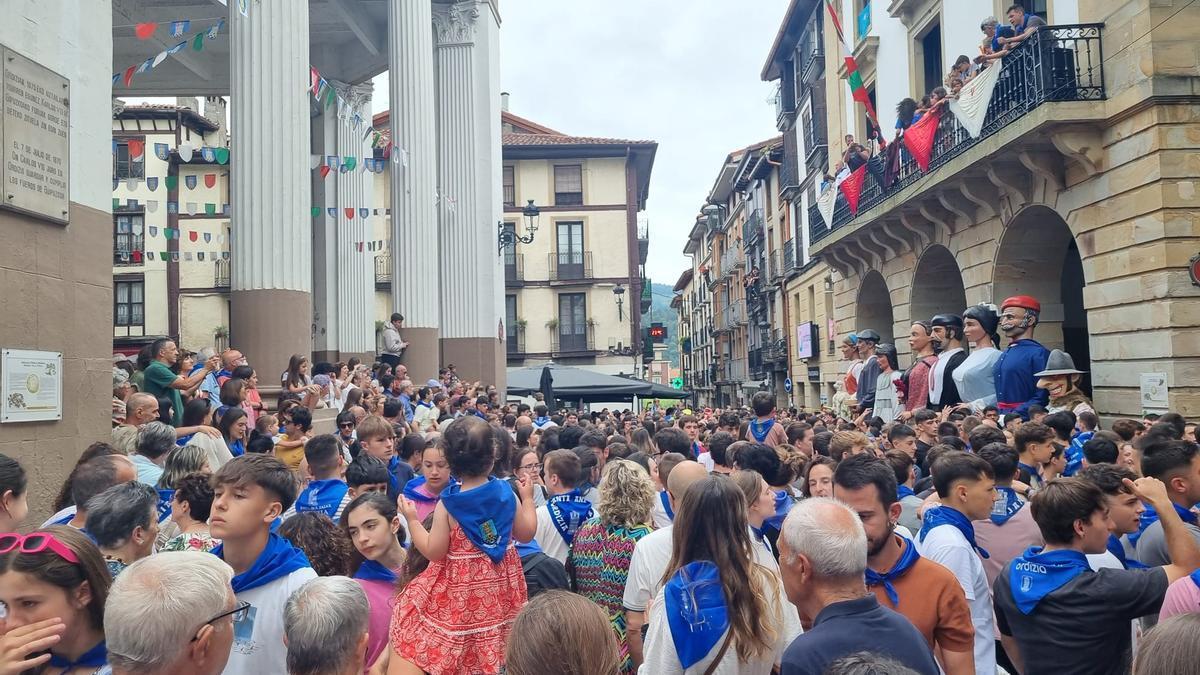 Ordiziako 2024ko Santa Ana jaietako txupinazoa