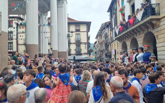Ordiziako 2024ko Santa Ana jaietako txupinazoa / Eider Cáceres Ayestaran Ordiziako 2024ko Santa Ana jaietako txupinazoa