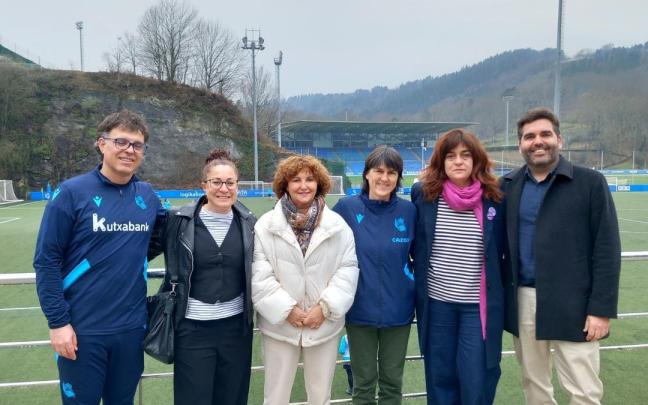 Podemos Euskadi se reúne con Aperribay para conocer el trabajo de la Real.