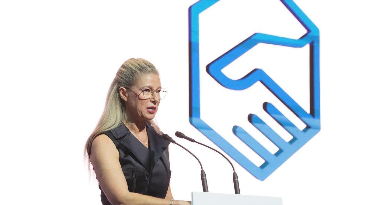 Anne Igartiburu, presentadora de la gala.