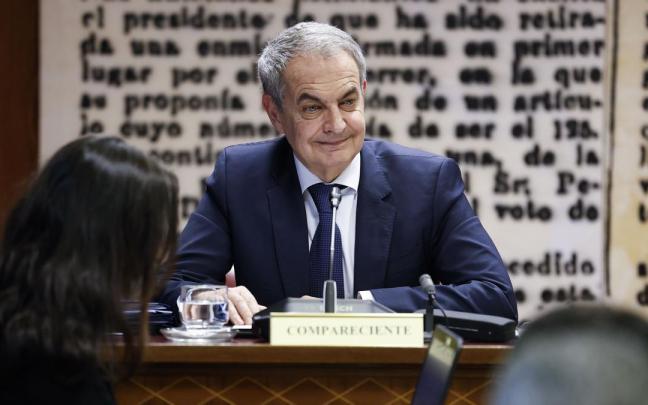Zapatero en la comisión del caso Koldo en el Senado.
