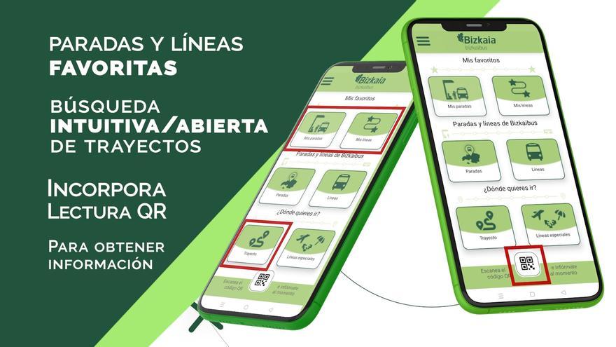Presentan la nueva APP de Bizkaibus