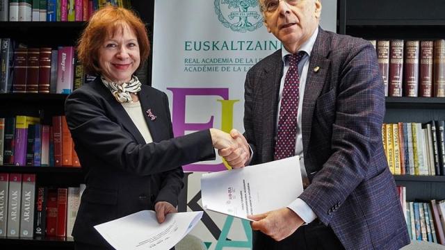 Elixabete Piñol y Andrés Urrutia.