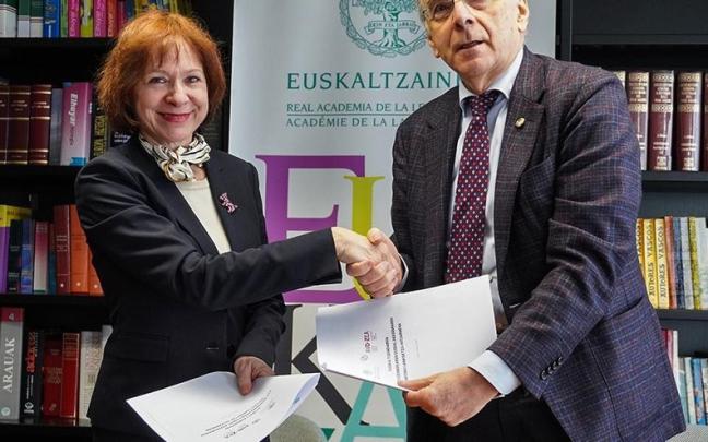 Elixabete Piñol y Andrés Urrutia.