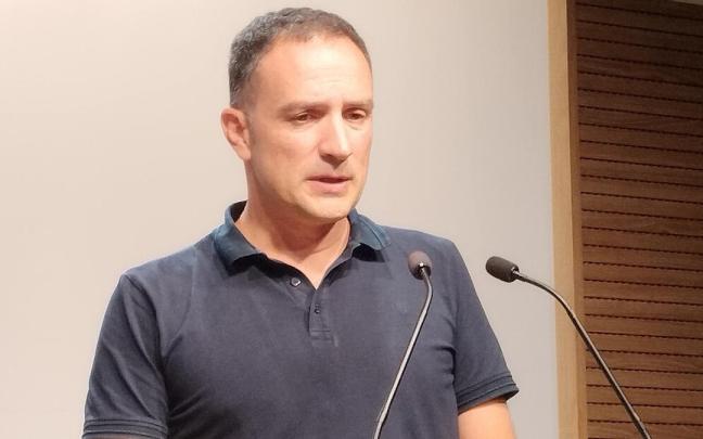 El secretario general de ELA, Mitxel Lakuntza