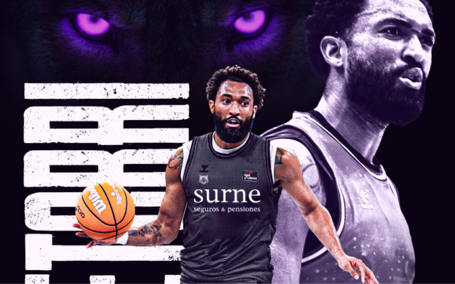 El anuncio del fichaje de Darrun Hilliard por Bilbao Basket. Foto: BILBAO BASKET