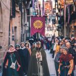 Imagen de uno de los actos de la Fiesta Medieval de Viana.