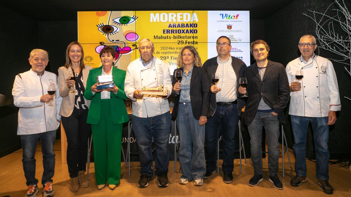 Presentación de la Fiesta de la Vendimia de Moreda. FUNDACIONVITAL.EUS