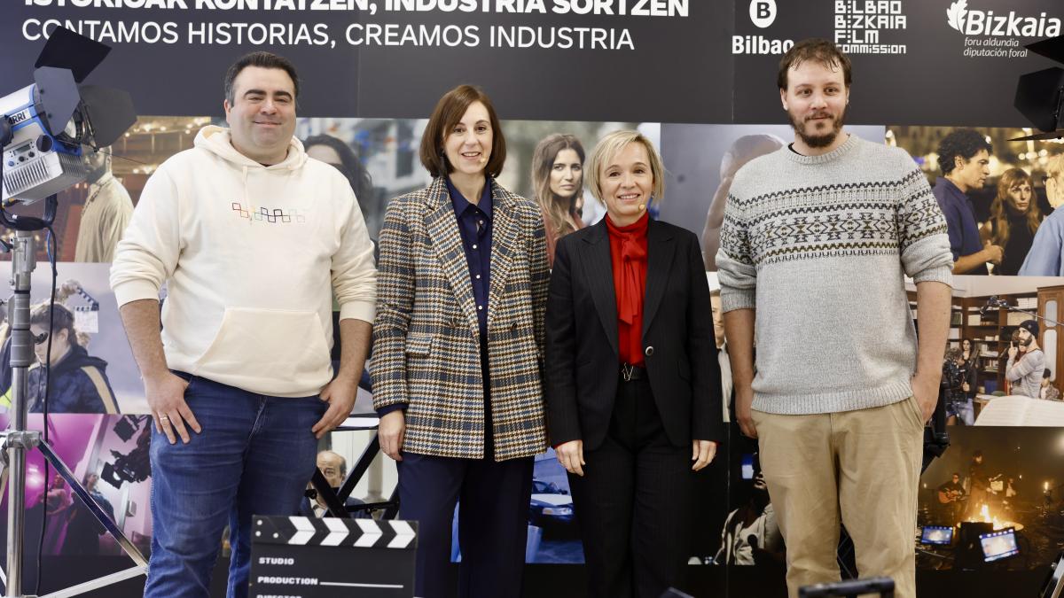 Rodajes en Bizkaia 2024: 166 producciones, 1.294 jornadas de rodaje y 1.941 empleos