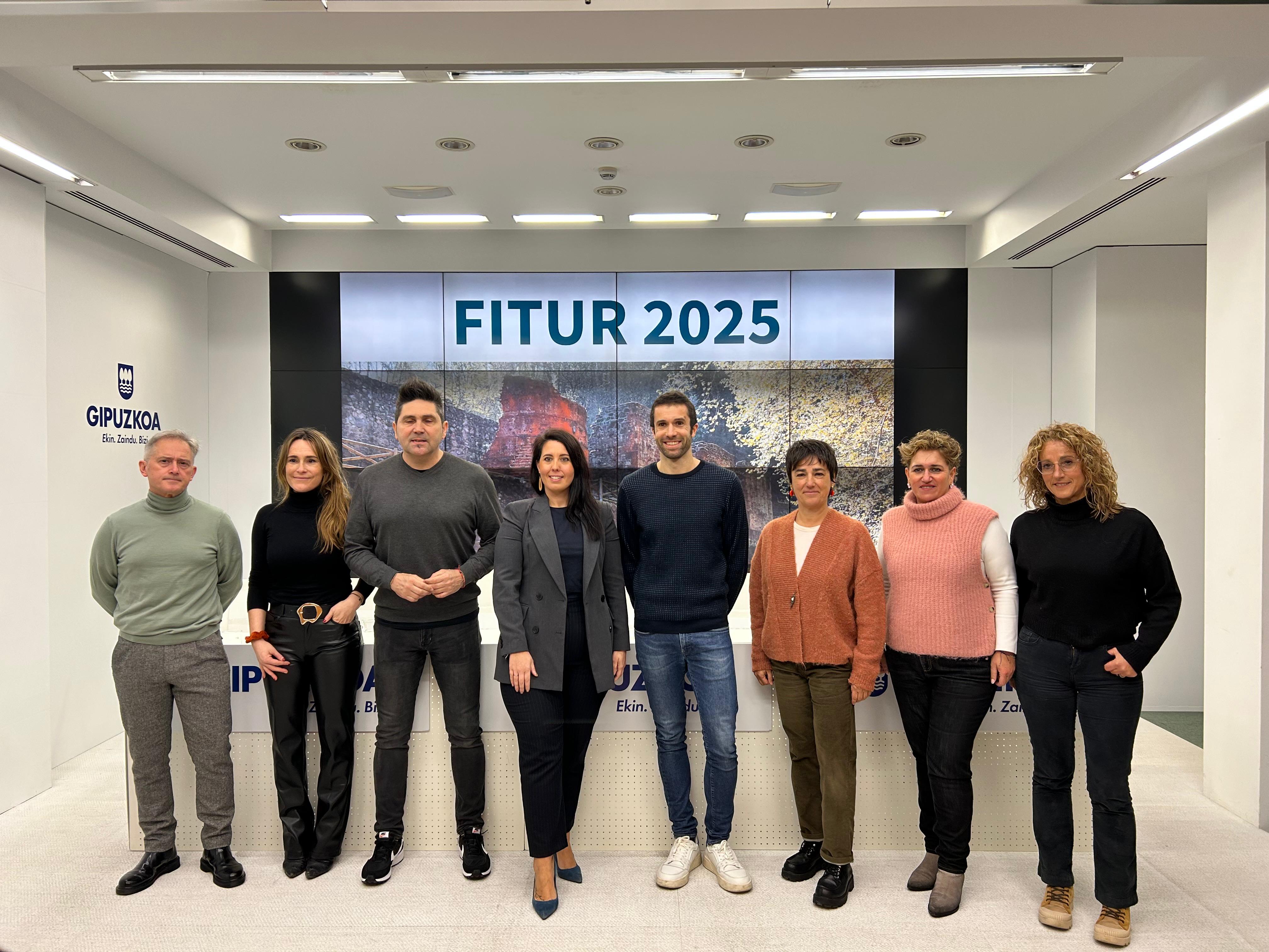 Presentación de la oferta de Gipuzkoa en Fitur 2025. DIPUTACIÓN DE GIPUZKOA 