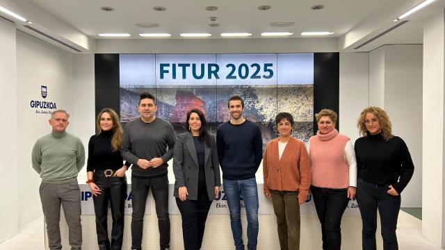 Presentación de la oferta de Gipuzkoa en Fitur 2025. DIPUTACIÓN DE GIPUZKOA 