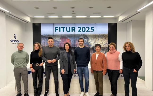 Presentación de la oferta de Gipuzkoa en Fitur 2025. DIPUTACIÓN DE GIPUZKOA 