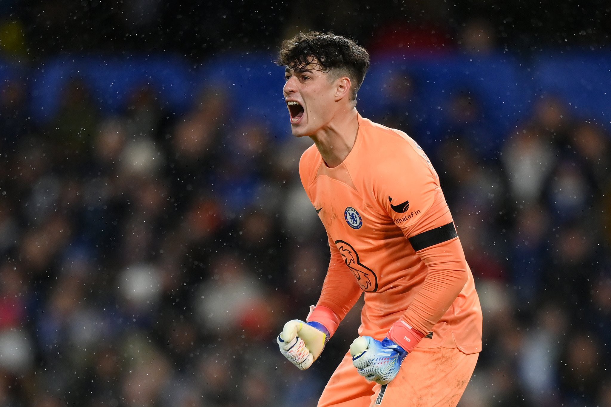 Kepa Arrizabalaga durante un partido con el Chelsea. Foto: CHELSEA FC