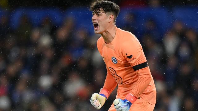 Kepa Arrizabalaga durante un partido con el Chelsea. Foto: CHELSEA FC Kepa Arrizabalaga durante un partido con el Chelsea. Foto: CHELSEA FC