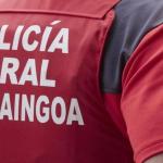 Un agente de la Policía Foral, de espaldas. Redaccion DNN