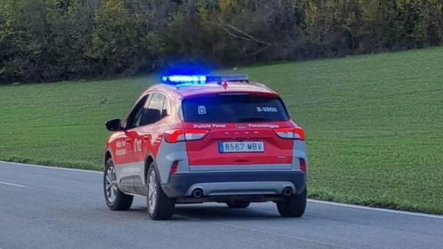 Vehículo de la Policía Foral Cedida