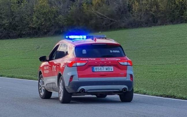 Vehículo de la Policía Foral Cedida