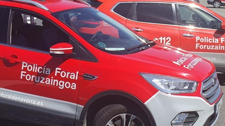 Vehículos de Policía Foral. Archivo