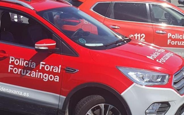 Vehículos de Policía Foral. Archivo