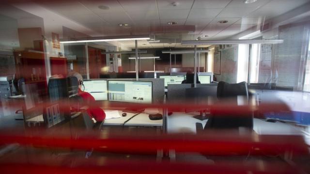 Centro de Mando y Coordinación (CMC) de la Policía Foral. Patxi Cascante