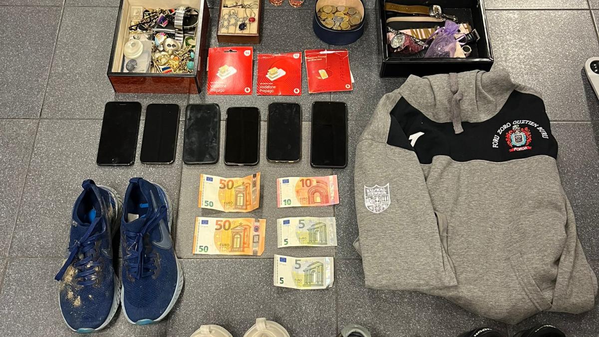 un grupo itinerante especializado en robos en viviendas unifamiliares al que se atribuyen quince robos en Bizkaia