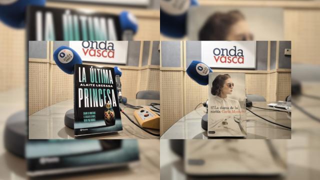 'La hora de los libros' con Carla Montero y Alaitz Leceaga. ONDA VASCA