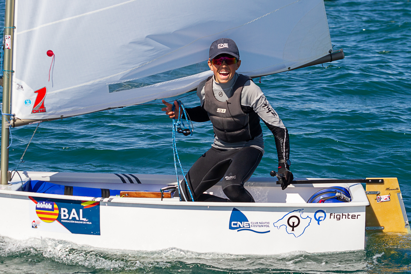 El título nacional Sub-16 fue para Daniel Capa, representante del Club Nàutic S’Estanyol