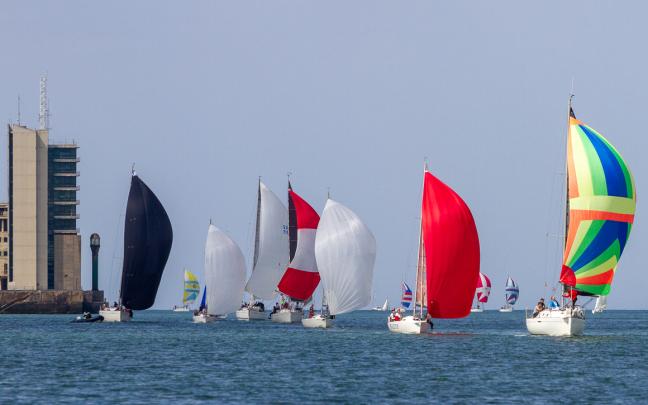 Colorido no faltará en la Regata a la Inversa. Foto. RCMA-RSC