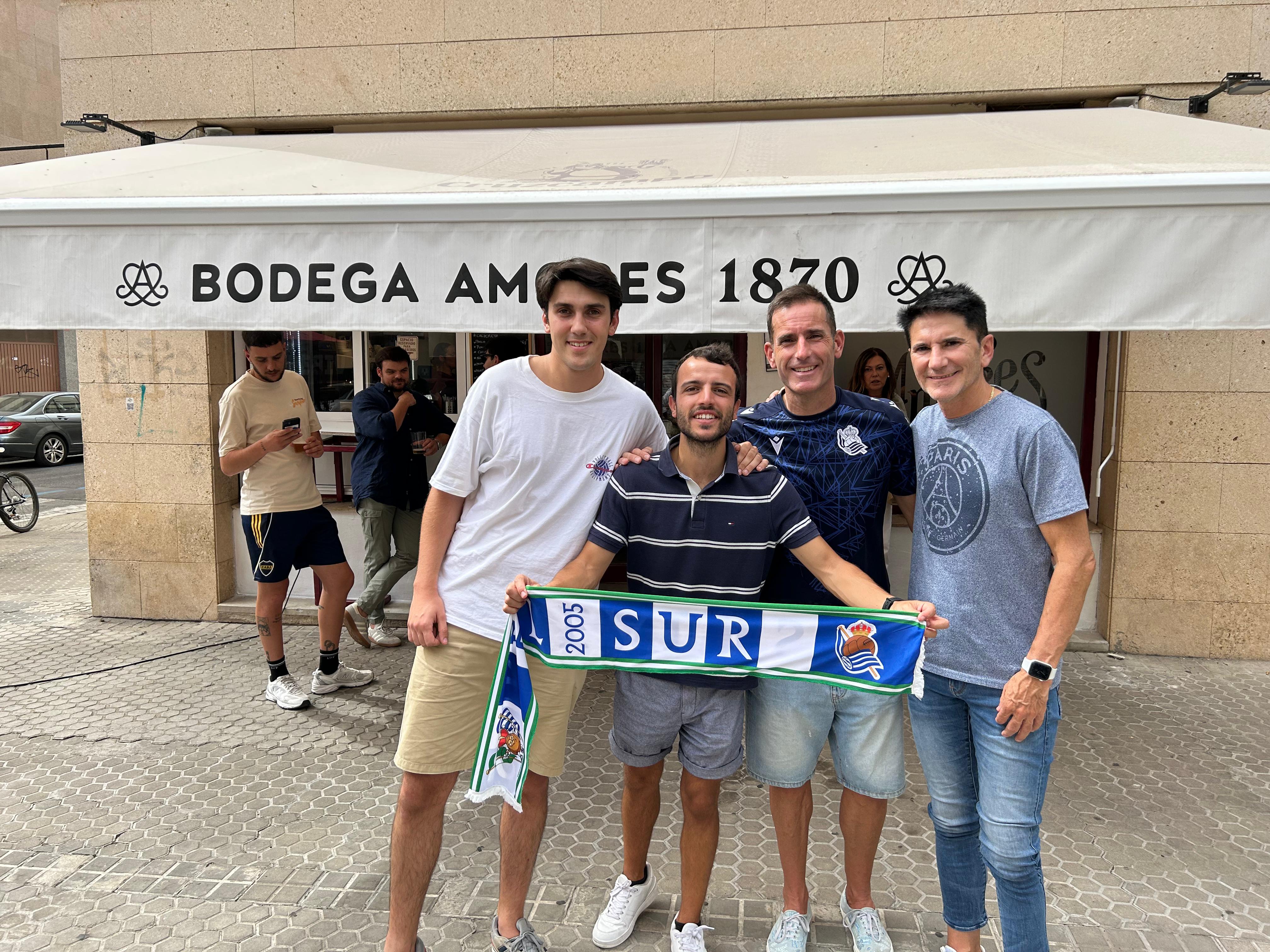 Valcárcel, Castaño, Urrestarazu y Zelaia, en Sevilla. ONDA VASCA