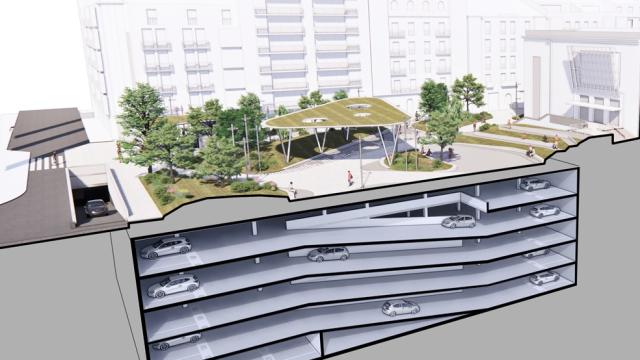 Bilbao abre el plazo para solicitar plaza de residente en el futuro aparcamiento del Ensanche