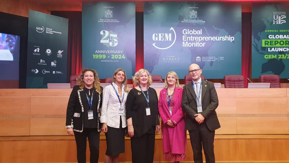 El anuncio se ha realizado en el contexto de la presentación del Informe Global del Global Entrepreneurship Monitor (GEM) 2023/2024, celebrado en Marruecos