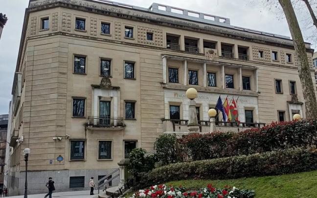 Imagen de archivo de la Audiencia Provincial de Bizkaia. EP