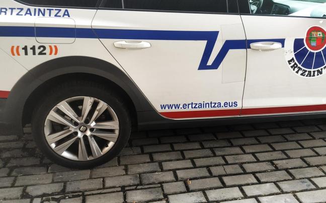 Coche de la Ertzaintza. EUROPA PRESS